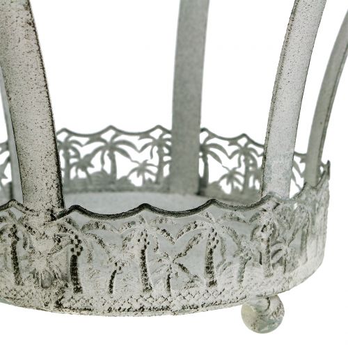 kohteita Metallinen kruunu koristeeksi Ø20,5cm K26cm