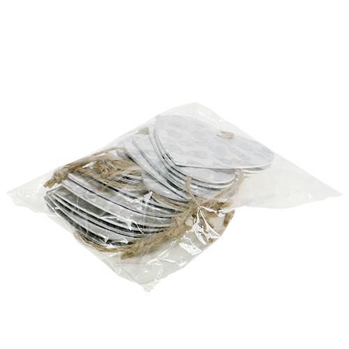 Floristik24 Metallinen sydän ripustamiseen 5,5cm 16 kpl