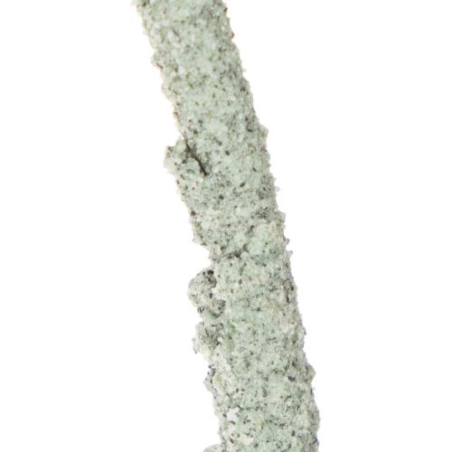 Koristeellinen pyöreä rengas puujalustalla, metallinen, kuivakukille, 52 cm | Floristik24.fi