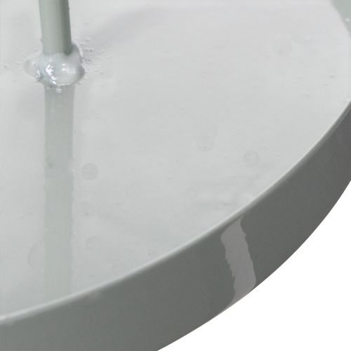 kohteita Koristeellinen tarjotin keittiöön ja ruokapöydän koristeeksi, korkea kahva, 18 cm