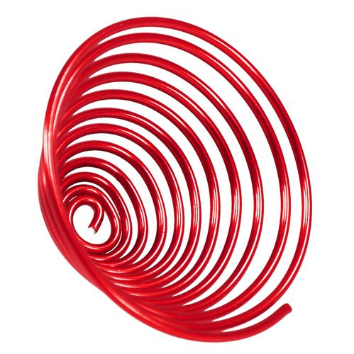 Floristik24 Alumiinilanka ruuvi metalliruuvi punainen 2mm 120cm 2kpl 2kpl