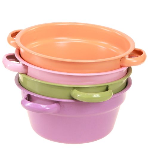 kohteita Metallikulho Koristekulho 4 kevätväriä Ø17cm 4kpl