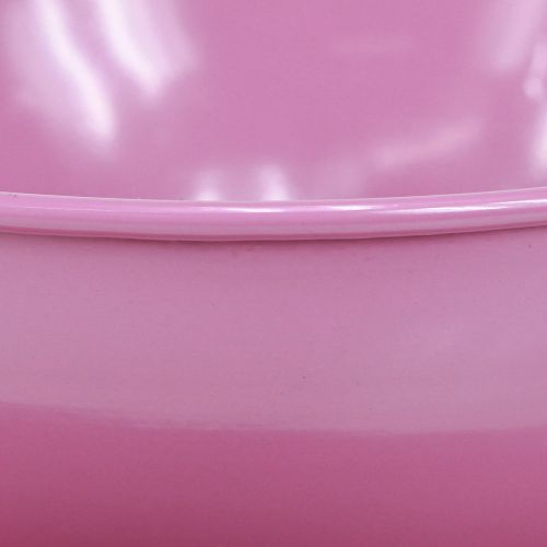 kohteita Metallikuppi Ø16cm H9cm koristekuppi lautasella pinkki 2kpl