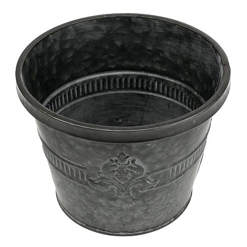 Floristik24 Metallikattisinkki kuviolla Ø18,5cm K14,5cm