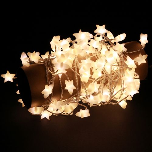 Micro Cluster LED keijuvalot tähdet 120 LED 300cm