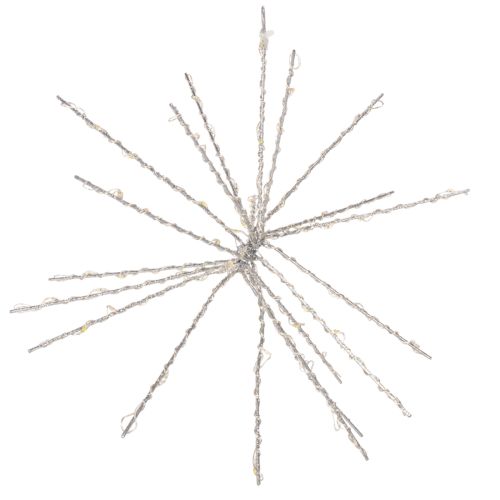 Koristeellinen Polar Star LED-valo, lämmin valkoinen, ajastimella, ulkokäyttöön, 29 cm