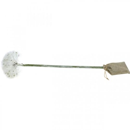 Floristik24 LED voikukka akkuvalkoiseen tekokukkavalaistukseen H50cm