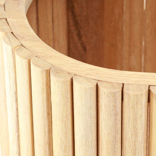 kohteita Pieni korotettu sänky Jardiniere istutuskone puinen soikea 50×20cm K40cm