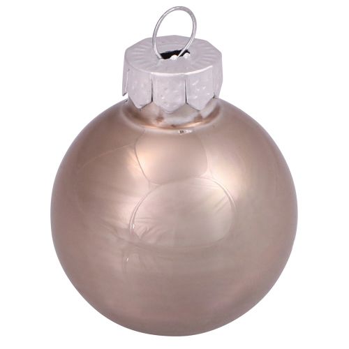 Floristik24 Mini joulupallot lasipuupallot kashmir Ø3cm 22 kpl