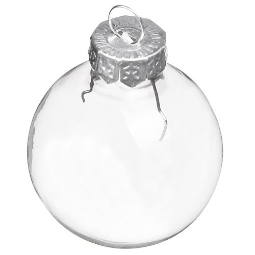 kohteita Mini joulupallot lasi retro läpinäkyvä Ø3cm 22 kpl