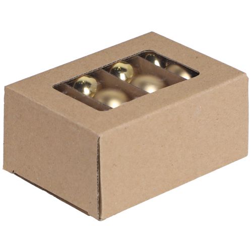 kohteita Mini joulupallot lasi kultamatta kiiltävä Ø3cm 22 kpl