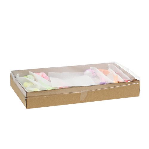 Floristik24 Mini lintu valikoituja värejä 7cm 12kpl