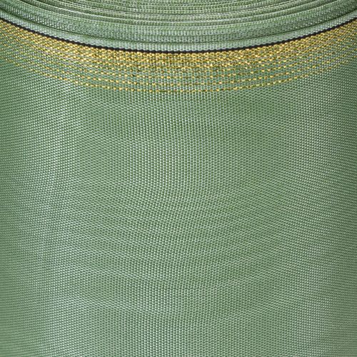 kohteita Moiré-seppelenauha salvianvihreä kultareunalla, 150 mm x 25 m, koristenauha kukkakauppoihin ja seppeleisiin