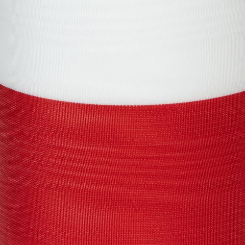 Moiré-seppelenauha, surunauha valko-punainen, koristenauha 150 mm, muistonauha surufleur, asetaattitafti 25 m | Floristik24.fi