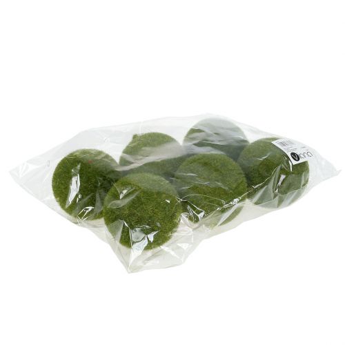 Floristik24 Sammalpallo Ø8cm vihreä 6kpl