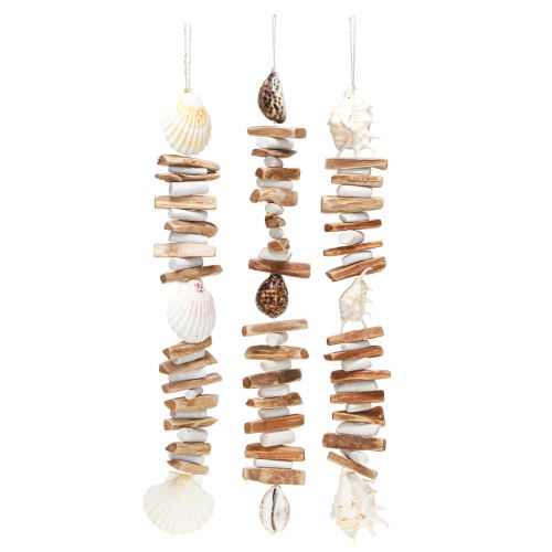 kohteita Shell garland merietanat kesäkoristelu luonnollinen lajitelma 69cm 3kpl