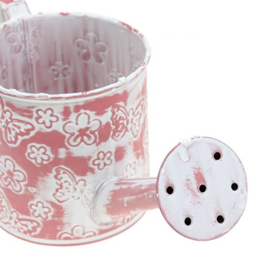 Floristik24 Kastelukannu perhosilla Vaaleanpunainen Ø10cm K10cm