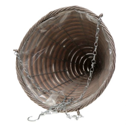 Floristik24 Korin kevyt kartiomainen laukku Ø30cm K36cm