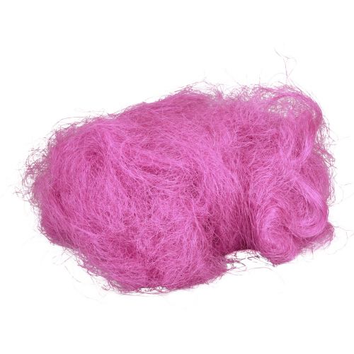 kohteita Luonnonkuituinen sisal-ruoho askarteluun Sisal-ruoho pinkki 300g