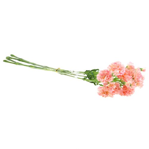 Floristik24 Neilikka pinkki 64cm 4kpl