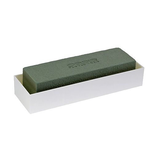 kohteita Kukkavaahtotiilipöytäkoristelu vihreä 22cm x 7cm x 5cm 10 kpl