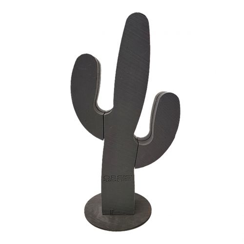 kohteita Kukkavaahtomuovihahmo kaktus musta 38cm x 74cm