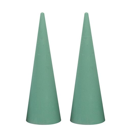 Kukkavaahtokartio Märkä kukkavaahto H40cm 2kpl