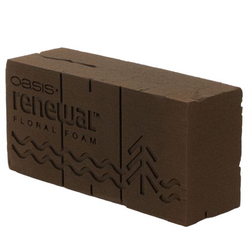 Oasis Renewal Floral Foam -vaahtomuovi 23 cm, 1 tiili | Floristik24.fi