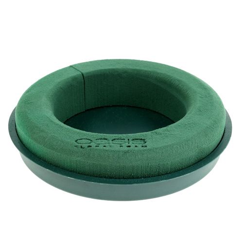 kohteita Kukkavaahtorengas kulhonvihreällä Ø30cm K4,5cm 2 kpl
