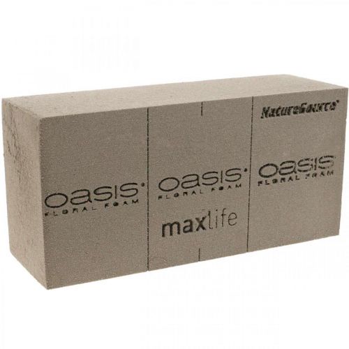 OASIS® BIOLIT® NatureSource tiili kukkavaahto 23cm×11cm×7cm 10 kpl