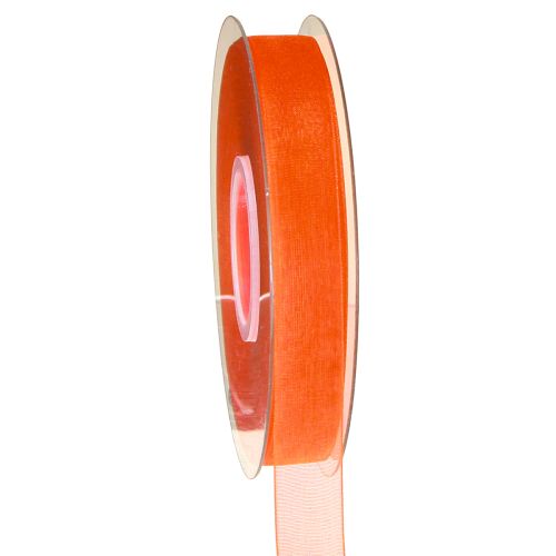 kohteita Organza nauha lahjanauha oranssi nauha helma 15mm 50m
