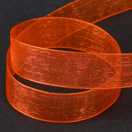 kohteita Organza nauha lahjanauha oranssi nauha helma 15mm 50m