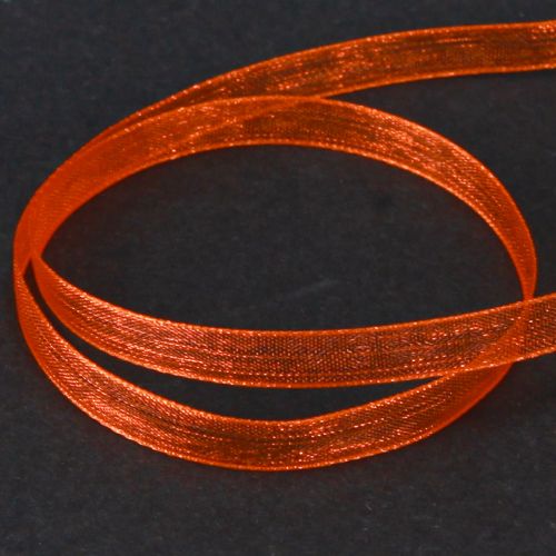 kohteita Organza nauha lahjanauha oranssi nauha helma 6mm 50m