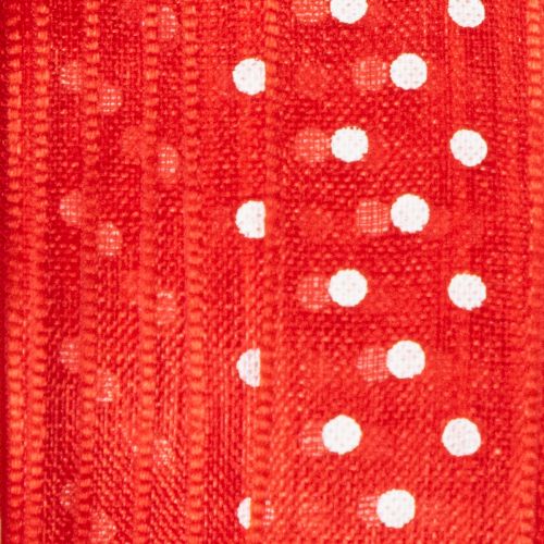 kohteita Pilkullinen nauha monipuoliseen lahjapaketointiin sesongin mukaan, 1,5 cm leveä, 20 m pitkä