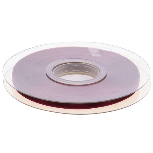 Floristik24 Organza nauha Bordeaux nylon nauha 6mm 50m
