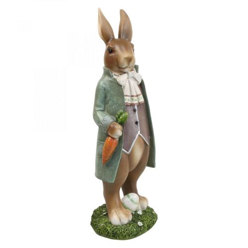 Floristik24 Pääsiäiskoristeet deco kanit pääsiäispupu figuuri pari kaneja H34cm 2kpl