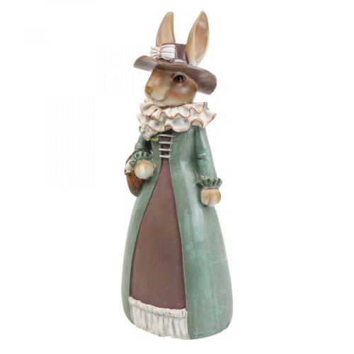 Floristik24 Pääsiäiskoristeet deco kanit pääsiäispupu figuuri pari kaneja H34cm 2kpl