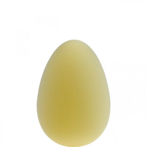 Pääsiäismuna koristelu muna muovi vaaleankeltainen parvi 25cm