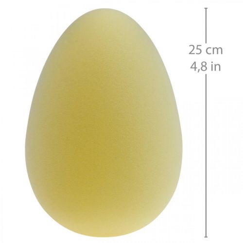 kohteita Pääsiäismuna koristelu muna muovi vaaleankeltainen parvi 25cm