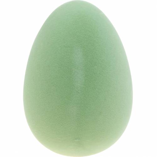 Pääsiäismuna pastellivihreä H25cm pääsiäiskoriste Flocked Deco Egg