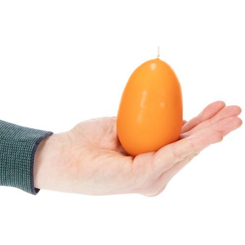 kohteita Munanmuotoinen kynttilä pääsiäiskoristeeseen, täydellinen pääsiäistunnelma kotiin, 9 cm, 20 h, 6 kpl