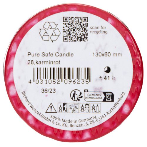 kohteita PURE-pyllikynttilä luonnonvahasta viihtyisään tunnelmaan 13 cm