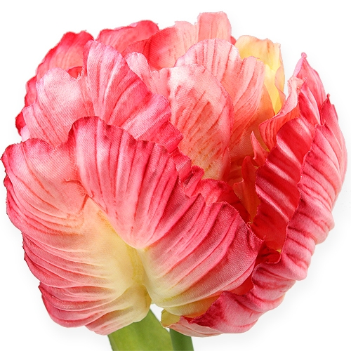Floristik24 Papukaija tulppaani vaaleanpunainen 71cm 3kpl