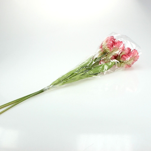 Floristik24 Papukaija tulppaani vaaleanpunainen 71cm 3kpl