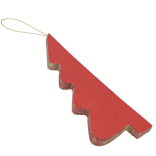 kohteita Paperinen joulukuusi Bordeaux jouluriipus H20cm
