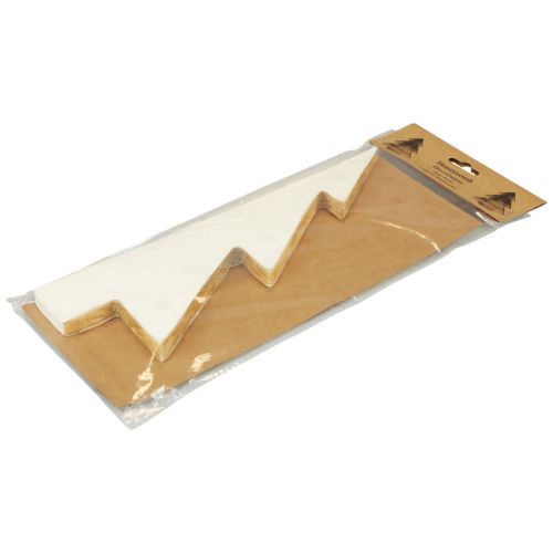 Floristik24 Paperinen joulukuusi Paperinen joulukuusi White Gold H30cm