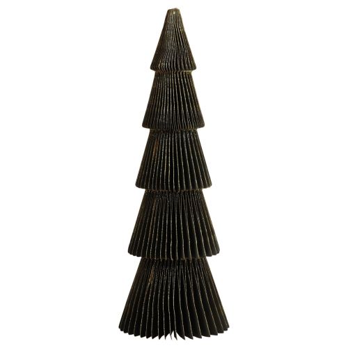 Paperinen joulukuusi kuusi Pieni musta H30cm