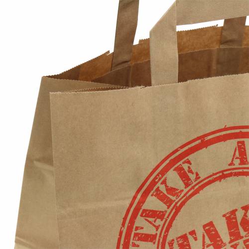 kohteita Paperikassi take away 26cm x 17cm x 25cm 25 kpl