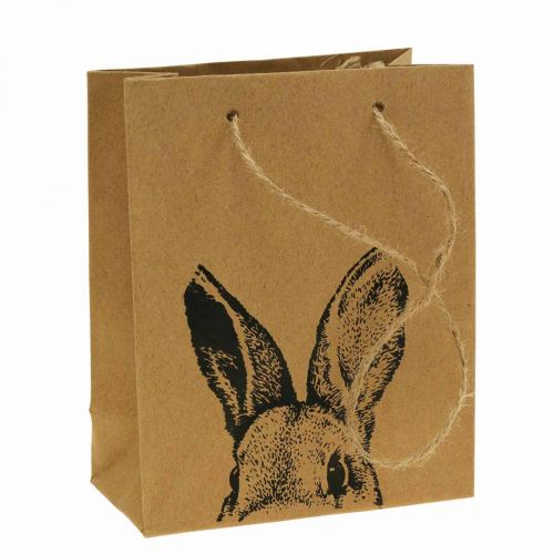 Lahjakassi Pääsiäispaperikassi pupunruskea 16×6,5×20cm 6kpl