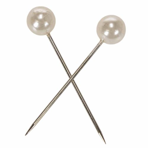Pearl head pins samppanjaa Ø15mm 75mm | Floristik24.fi